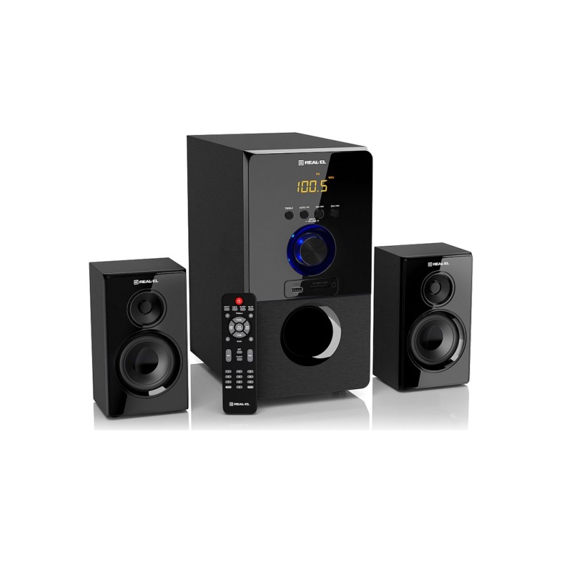 Акустическая система REAL-EL M-555 Black (EL121300013)