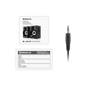 Акустическая система REAL-EL S-217 Black (EL121200013)