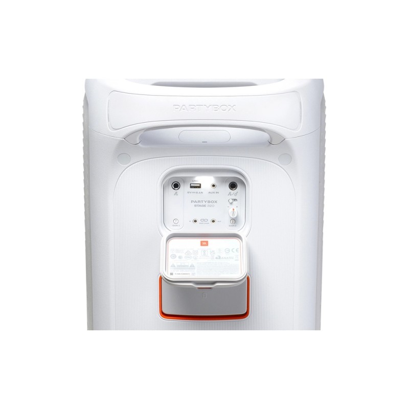 Акустична система JBL PartyBox Stage 320 White (JBLPBSTAGE320SWEP)