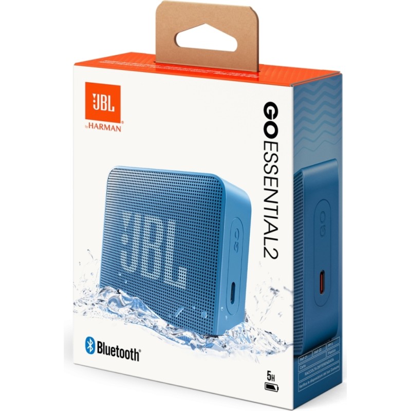 Акустическая система JBL Go Essential 2 Blue (JBLGOES2BLUEU)