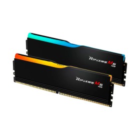 Модуль памяти для компьютера DDR5 64GB (2x32GB) 6400 MHz Ripjaws M5 RGB Matte Black G.Skill (F5-6400J3239G32GX2-RM5RK)