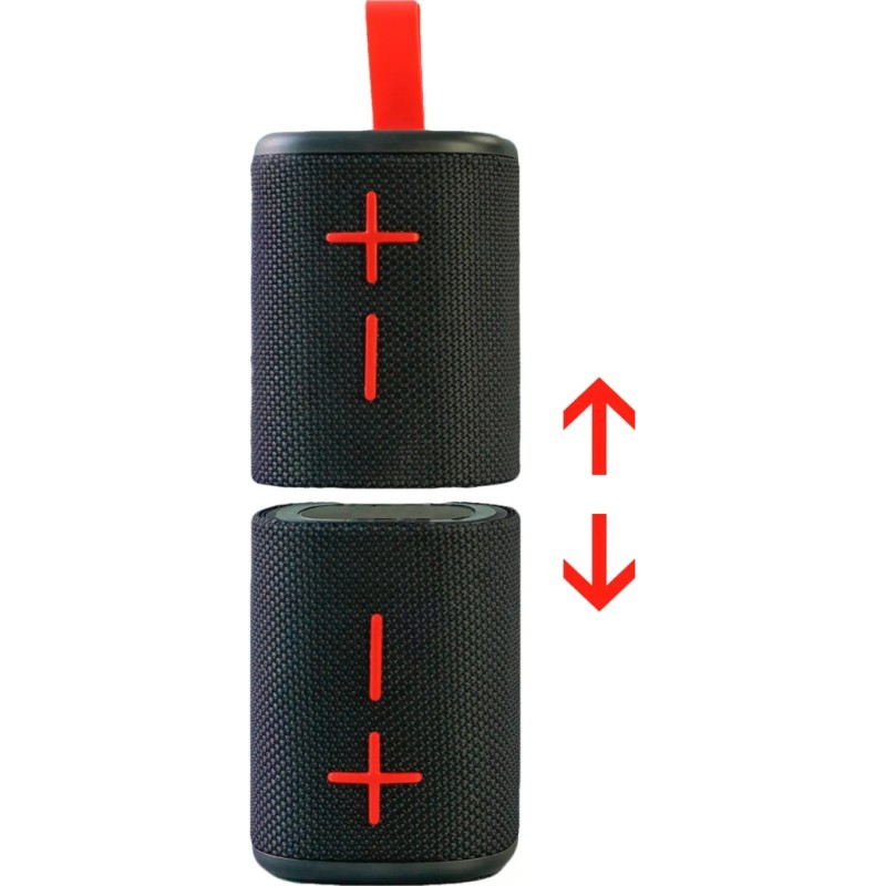 Акустическая система Grand-X Bluetooth 2 в 1 Black (BTS-15DB)