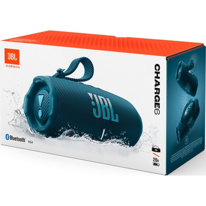 Акустическая система JBL Charge 6 Blue (JBLCHARGE6BLU)