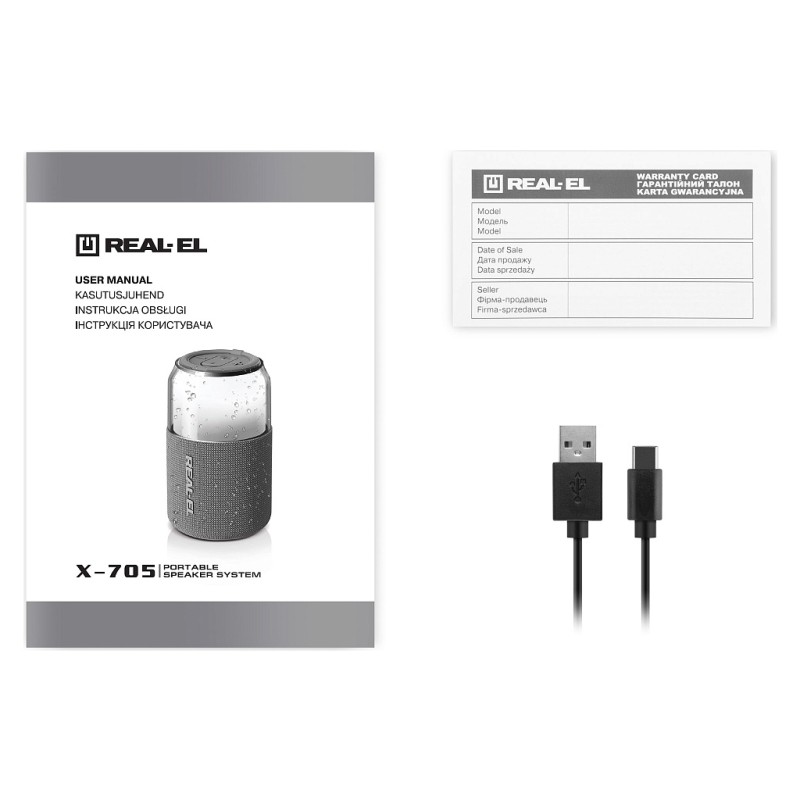 Акустическая система REAL-EL X-705 Red (EL121600025)