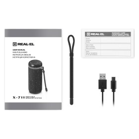 Акустическая система REAL-EL X-711 Black (EL121600026)