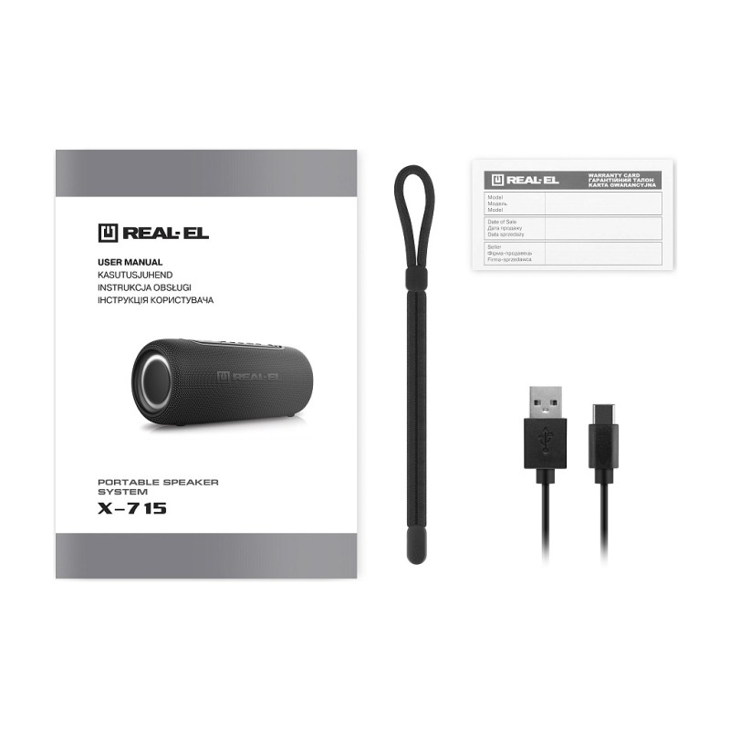 Акустическая система REAL-EL X-715 (EL121600027)