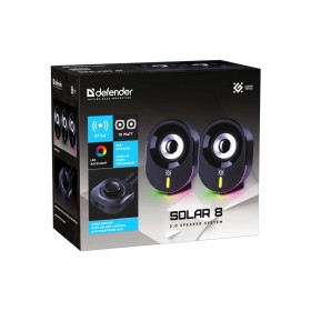 Акустична система Defender J2 LED USB Black (65962)