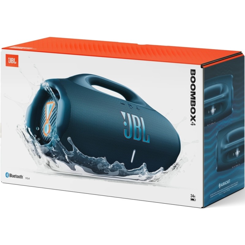 Акустическая система JBL Boombox 4 Blue (JBLBOOMBOX4BLUEP)