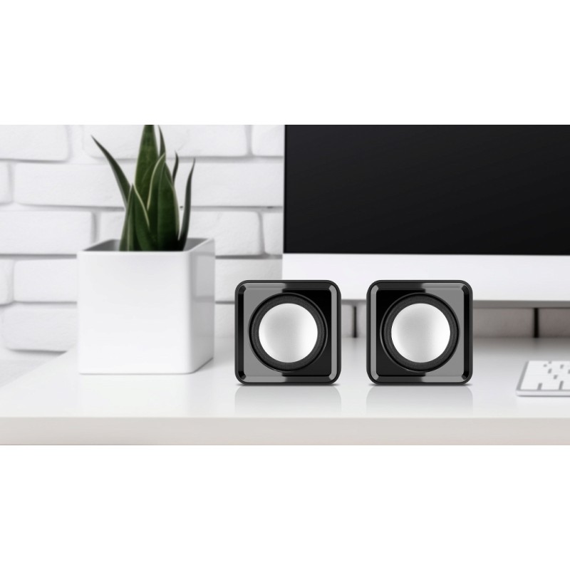 Акустическая система REAL-EL S-10 USB Black (EL121100020)