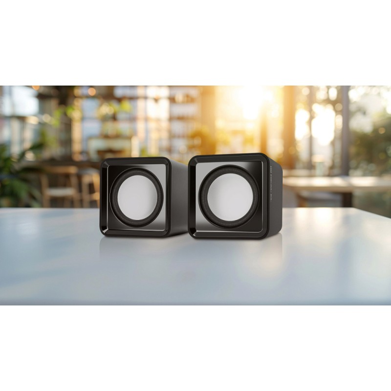 Акустическая система REAL-EL S-10 USB Black (EL121100020)