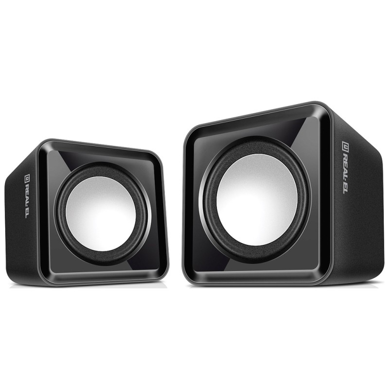 Акустическая система REAL-EL S-10 USB Black (EL121100020)