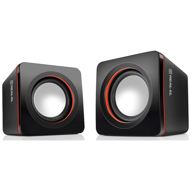 Акустична система REAL-EL S-13 USB Black (EL121100021)