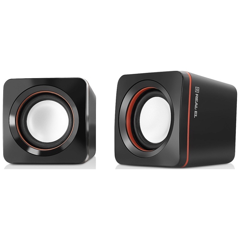 Акустична система REAL-EL S-13 USB Black (EL121100021)