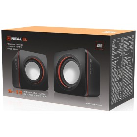 Акустическая система REAL-EL S-13 USB Black (EL121100021)