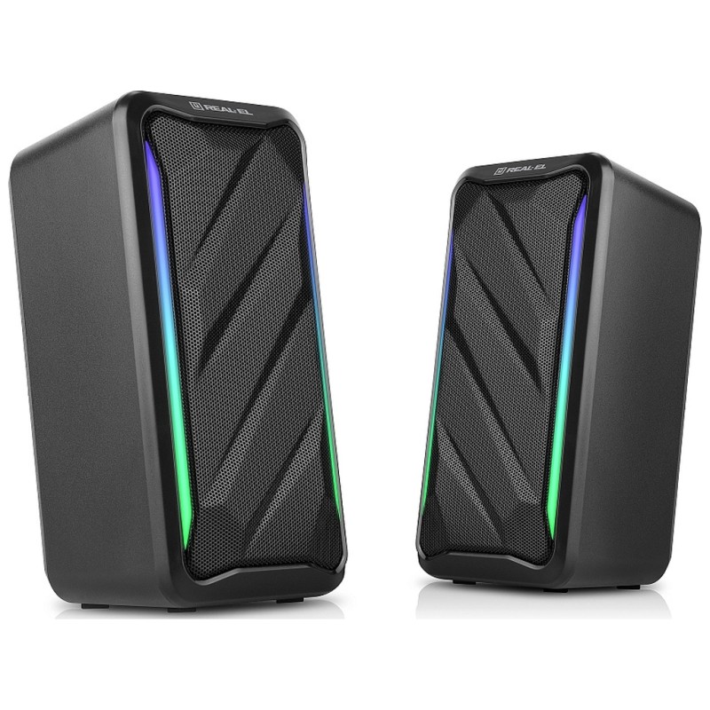 Акустична система REAL-EL S-130 USB Black (EL121100018)