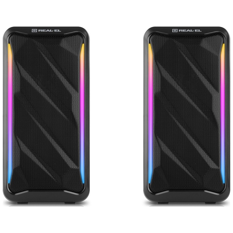 Акустична система REAL-EL S-130 USB Black (EL121100018)