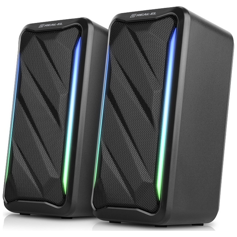 Акустична система REAL-EL S-130 USB Black (EL121100018)