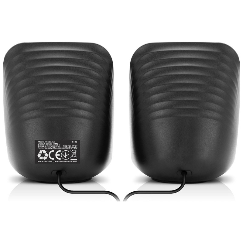 Акустическая система REAL-EL S-25 USB Black (EL121100022)