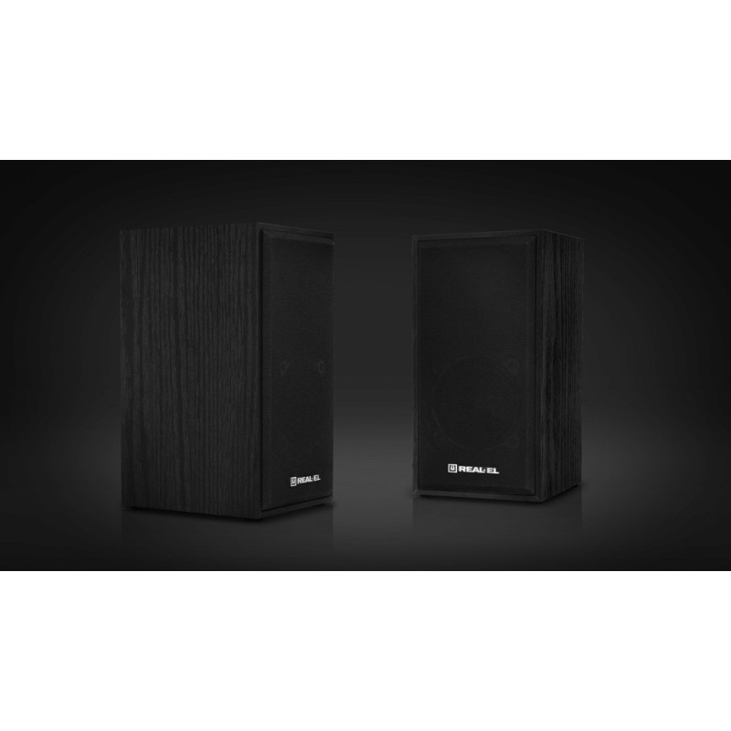 Акустична система REAL-EL S-202 USB Black (EL121200019)