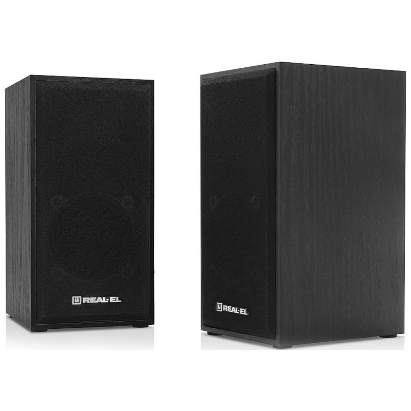 Акустична система REAL-EL S-202 USB Black (EL121200019)