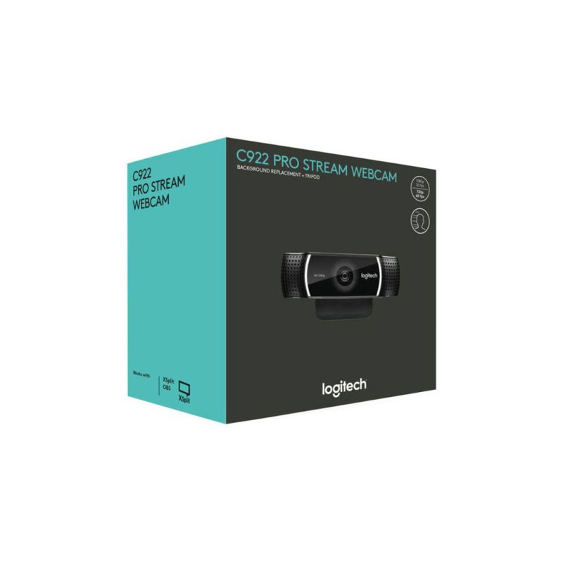 Веб-камера Logitech C922 Pro Stream (960-001088)