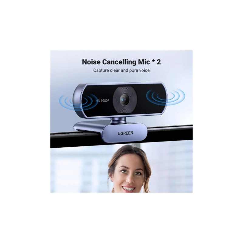 Веб-камера Ugreen CM678 HD USB-A (15728)