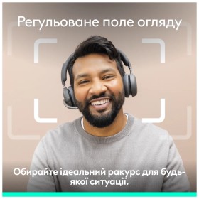 Веб-камера Logitech Brio 4K Ultra HD for Business Graphite (960-001746)