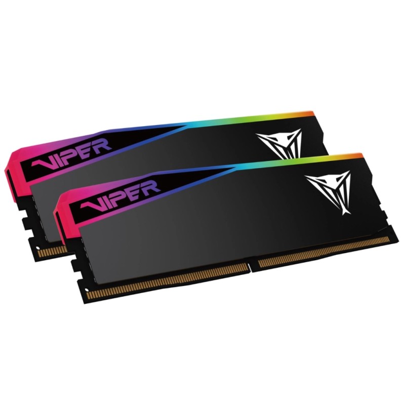 Модуль пам'яті для комп'ютера DDR5 32GB (2x16GB) 6000 MHz Viper Elite 5 Ultra RGB Patriot (VEUR532G6028K)