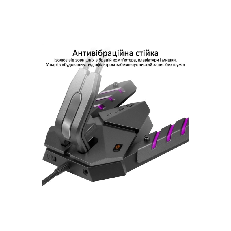 Микрофон Vertux Streamer-3 LED USB Black (streamer-3.black)