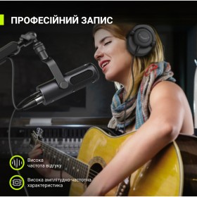 Микрофон Fifine Tank 3 USB/XLR Black (Tank3)