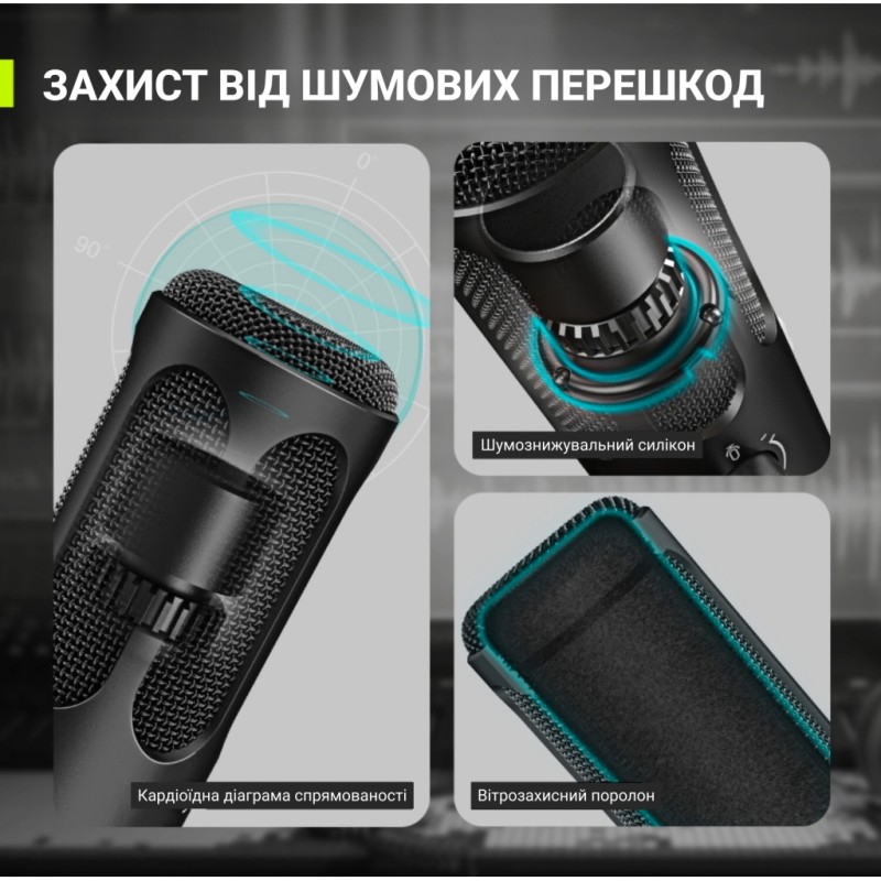 Микрофон Fifine Tank 3 USB/XLR Black (Tank3)
