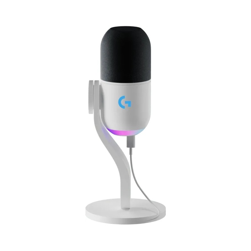 Микрофон Logitech Yeti GX Dynamic RGB Gaming Mic with Lightsync Off-White (988-000576)