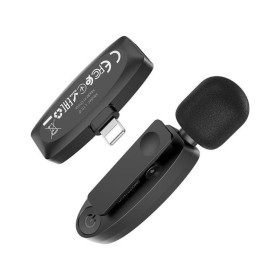 Микрофон XO MKF08B з придушенням шуму lightning Black (XO MKF08B-IP)