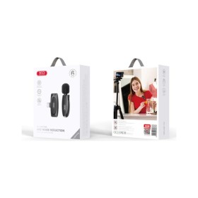 Микрофон XO MKF08B з придушенням шуму lightning Black (XO MKF08B-IP)