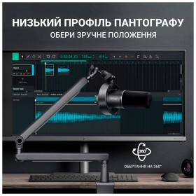 Микрофон Fifine T688 USB/XLR Black (T688)