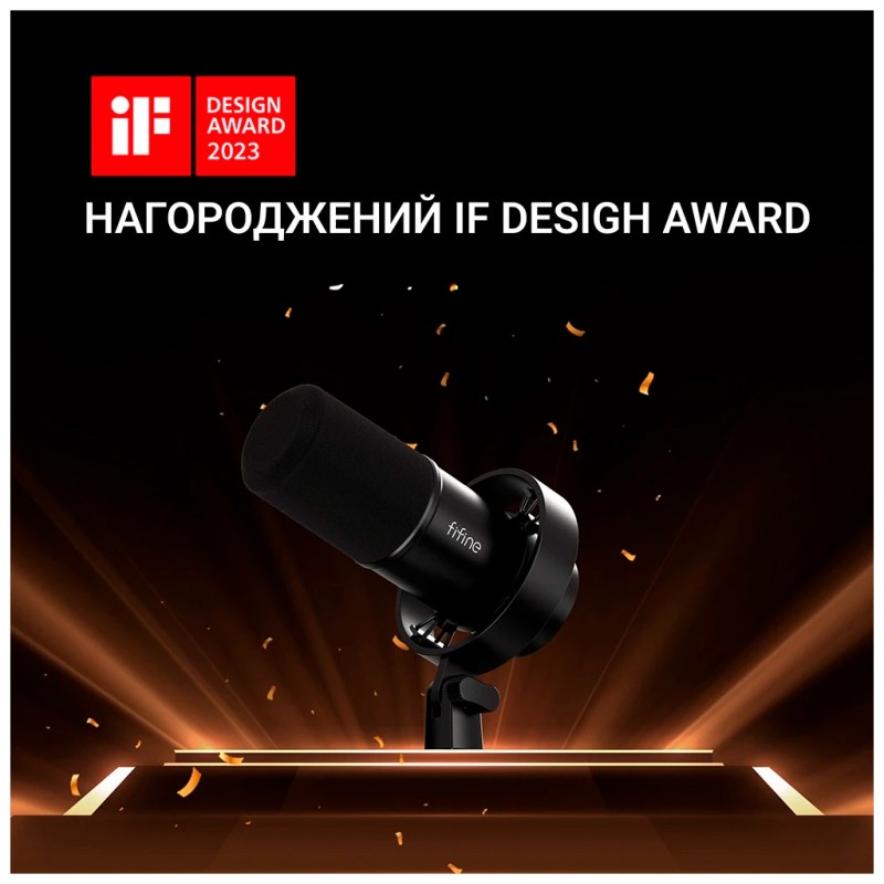 Микрофон Fifine T688 USB/XLR Black (T688)