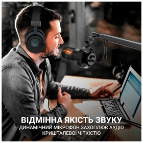 Микрофон Fifine T688 USB/XLR Black (T688)