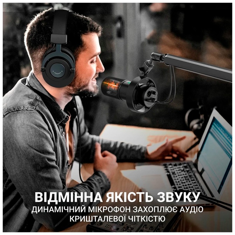 Микрофон Fifine T688 USB/XLR Black (T688)