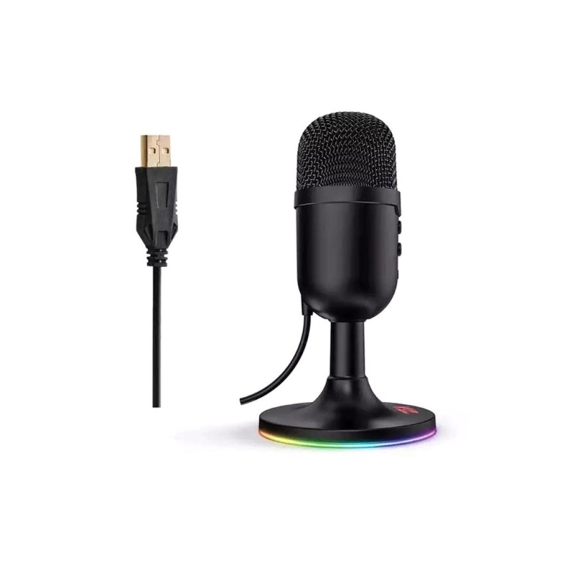 Мікрофон Redragon Pulsar GM303 RGB Black (71662)