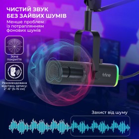 Микрофон Fifine AM8T USB Black (AM8T)