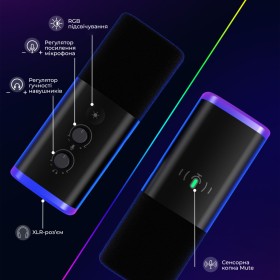 Микрофон Fifine AM8T USB Black (AM8T)