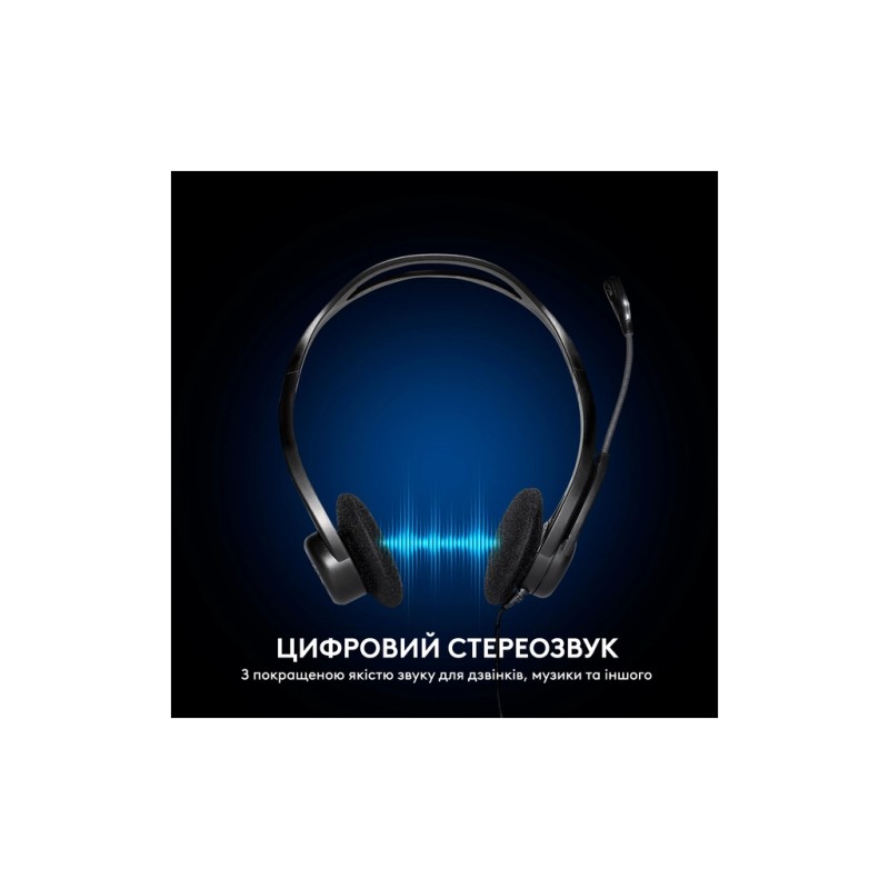 Наушники Logitech PC 960 Stereo Headset USB (981-000100)