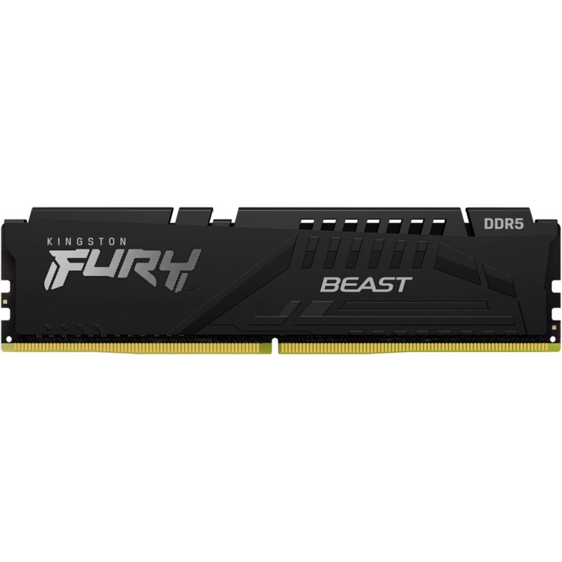 Модуль памяти для компьютера DDR5 64GB (2x32GB) 6000 MHz Beast EXPO Black Kingston Fury (ex.HyperX) (KF560C36BBE2K2-64)