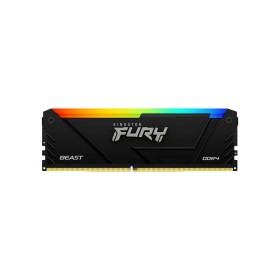 Модуль памяти для компьютера DDR4 32GB (2x16GB) 3200 MHz Beast RGB Black Kingston Fury (ex.HyperX) (KF432C16BB12AK2/32WP)