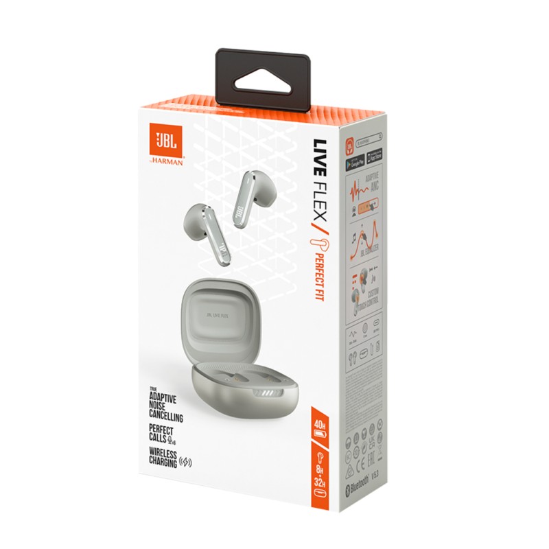 Наушники JBL Live Flex Silver (JBLLIVEFLEXSVR)