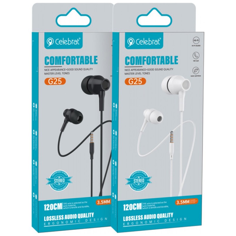 Наушники Celebrat G25 White (1006645)