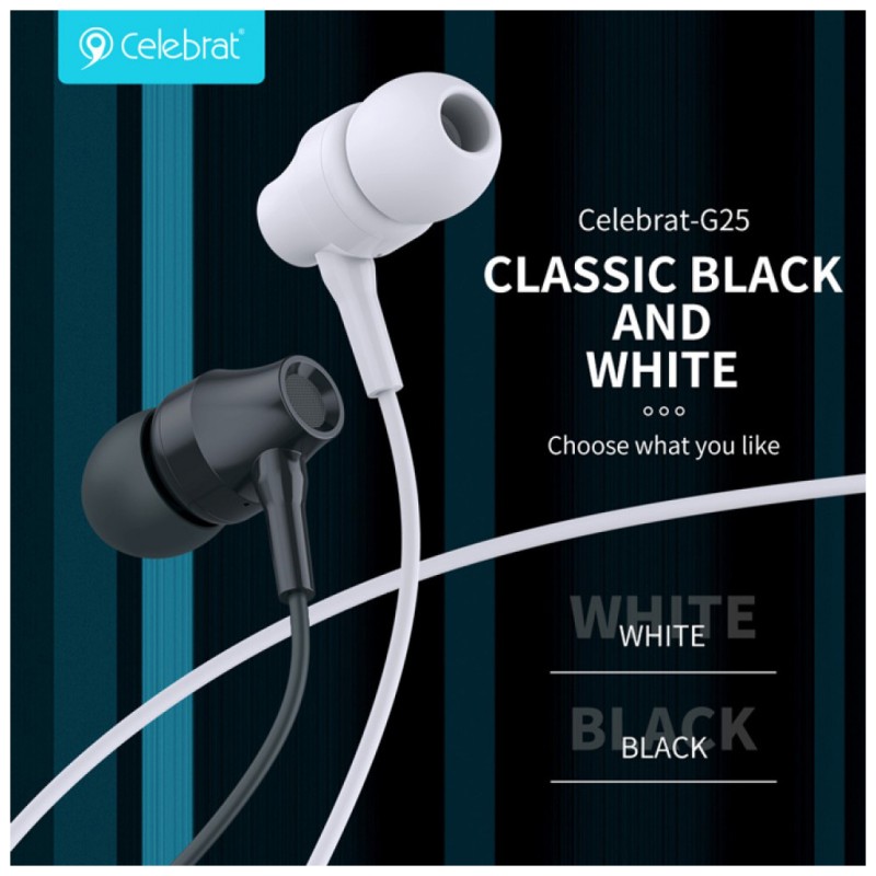 Наушники Celebrat G25 White (1006645)
