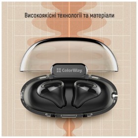 Наушники ColorWay Slim TWS-2 Earbuds Black (CW-TWS2BK)