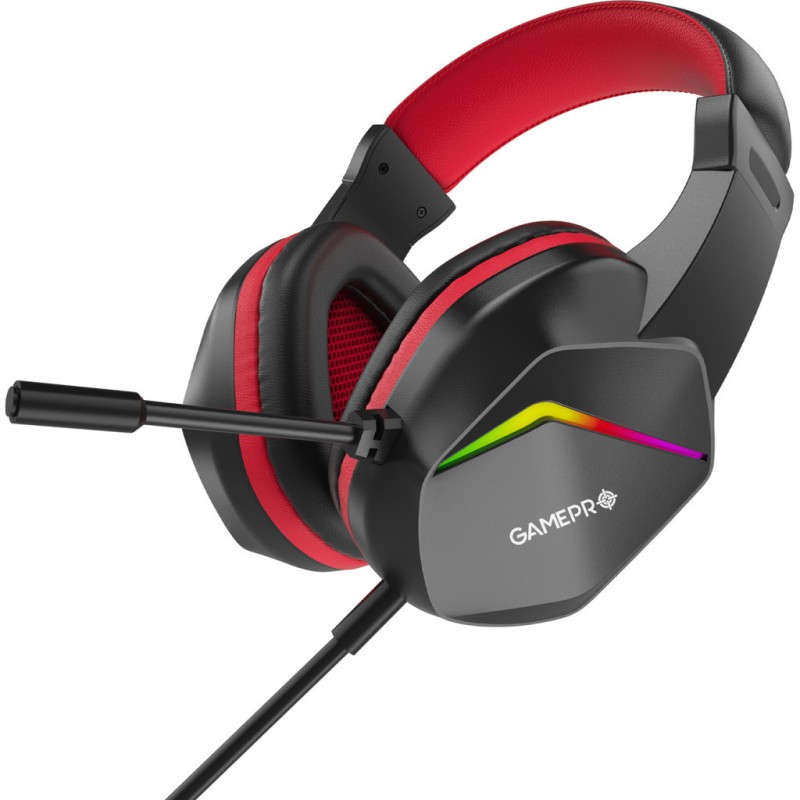 Наушники GamePro HS311 RGB Black/Red (HS311)