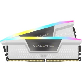 Модуль памяти для компьютера DDR5 32GB (2x16GB) 6000 MHz Vengeance RGB White Corsair (CMH32GX5M2B6000Z30W)